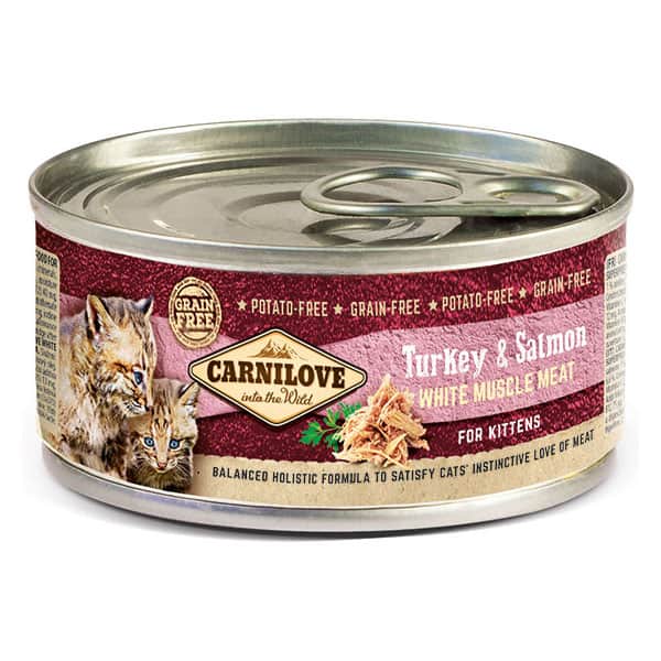 Carnilove WMM Turkey & Salmon for Kittens 100g