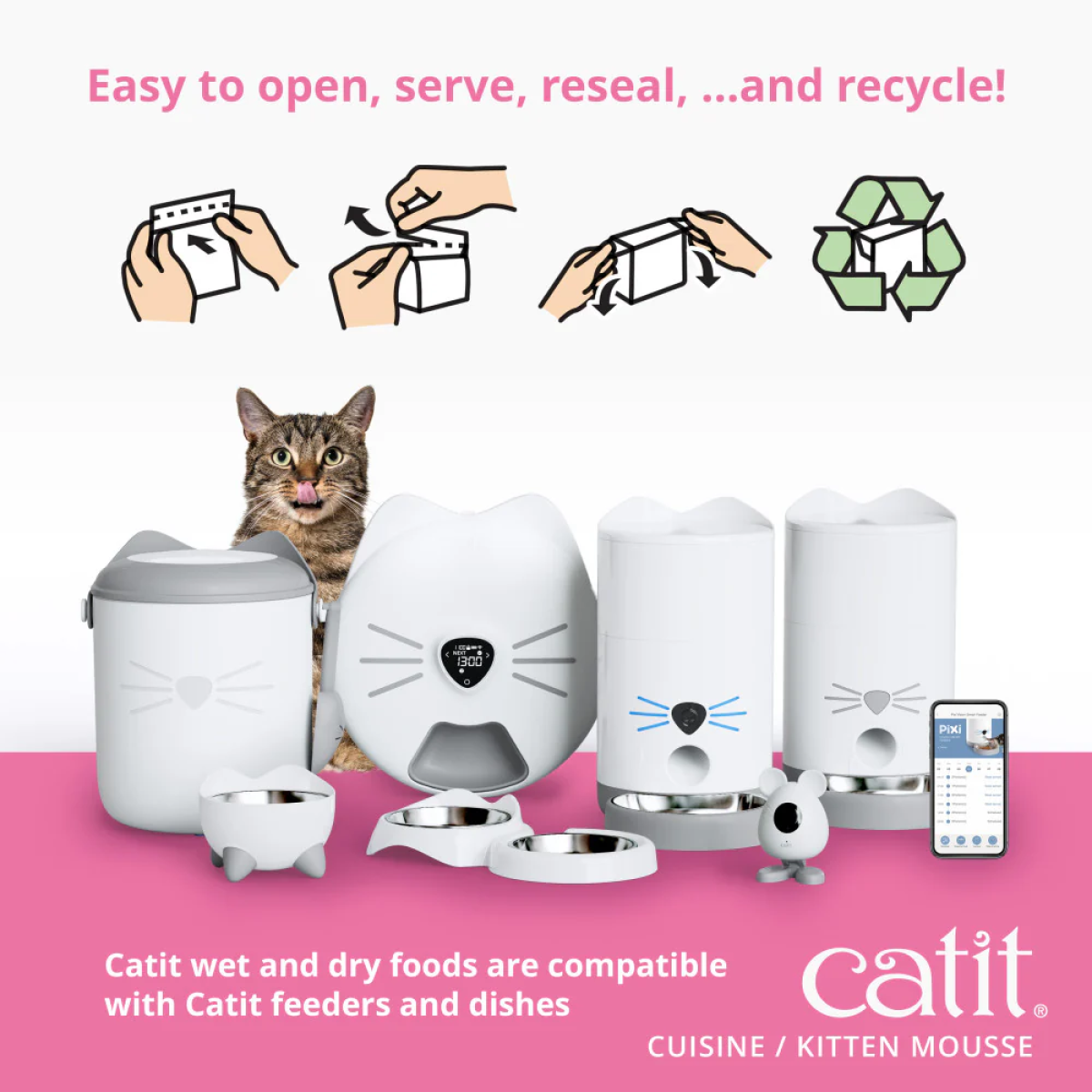 Catit Cuisine Chicken Mousse Kitten Food - 90g