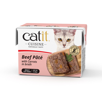 Catit Cuisine Beef Pate with Carrots - 95g