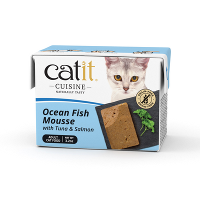 Catit Cuisine Ocean Fish Mousse with Tuna & Salmon - 90g