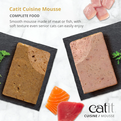 Catit Cuisine Ocean Fish Mousse with Tuna & Salmon - 90g