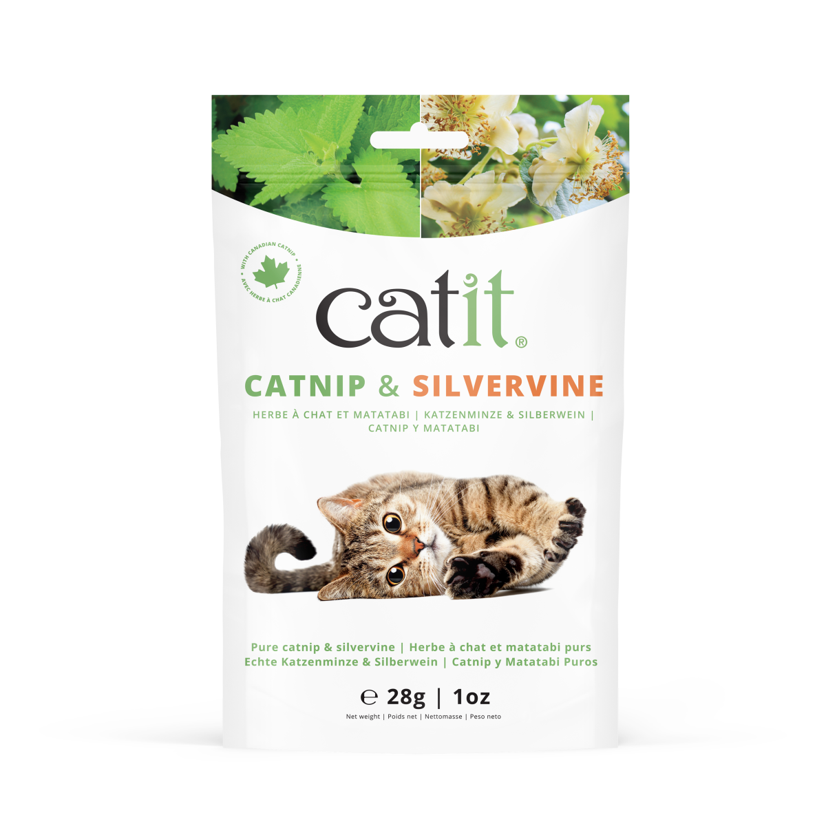 Catit Dried Catnip & Silvervine Mix – 28g