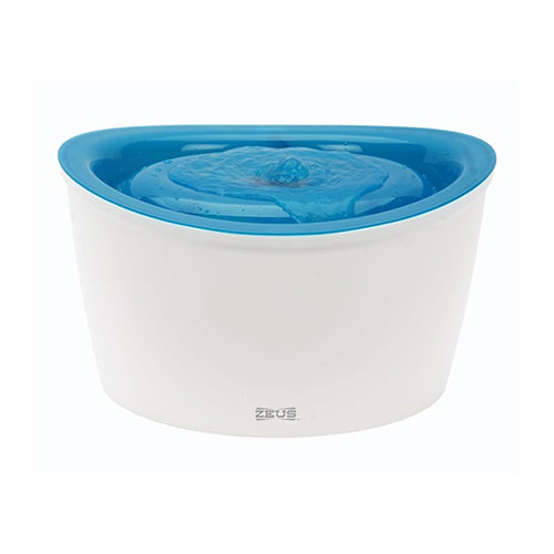 Zeus H2EAU Dog Drinking Fountain Blue Top - 6 L