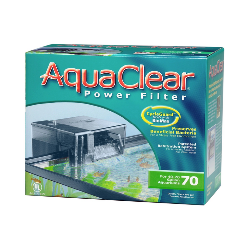 AquaClear 70 Power Filter - V for 40-70 gal Aquariums