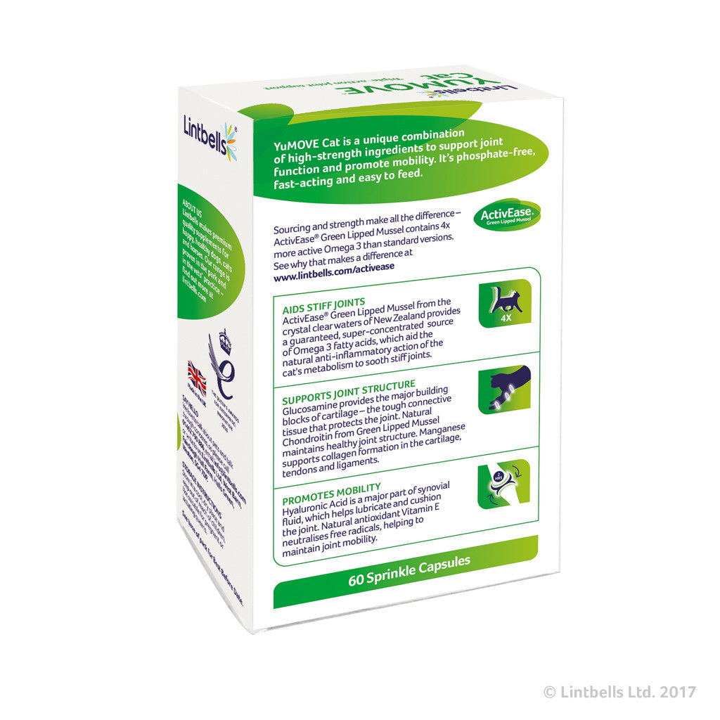 YuMOVE Joint Care for All Cats 60 caps