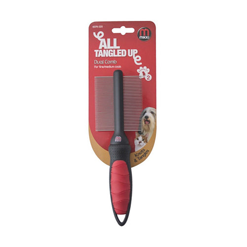 Dual Comb for Fine & Medium Coats