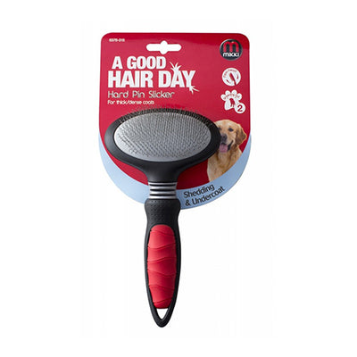 Hard Pin Slicker for Thick/Dense Coats - Large