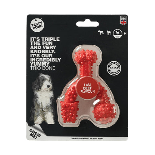 TastyBone Nylon Trio Small Dog - Beef