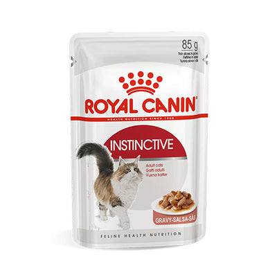 Feline Health Nutrition Instinctive Adult Cats Gravy Wet Food - 85g