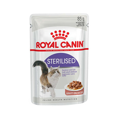 Feline Health Nutrition Sterilised Gravy Wet Food - 85g
