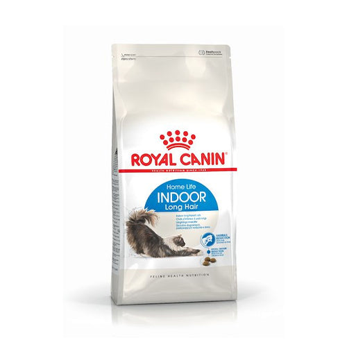 تغذية صحية للقطط ذات شعر طويل داخلي 2 كجم