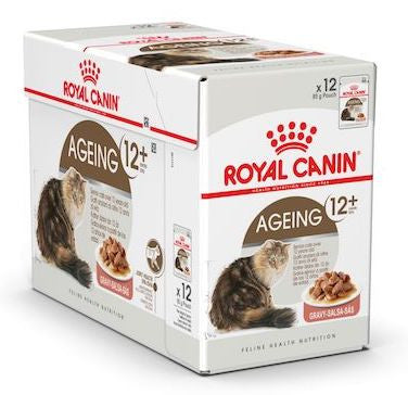 Feline Health Nutrition Ageing +12 Gravy Wet Food - 85g
