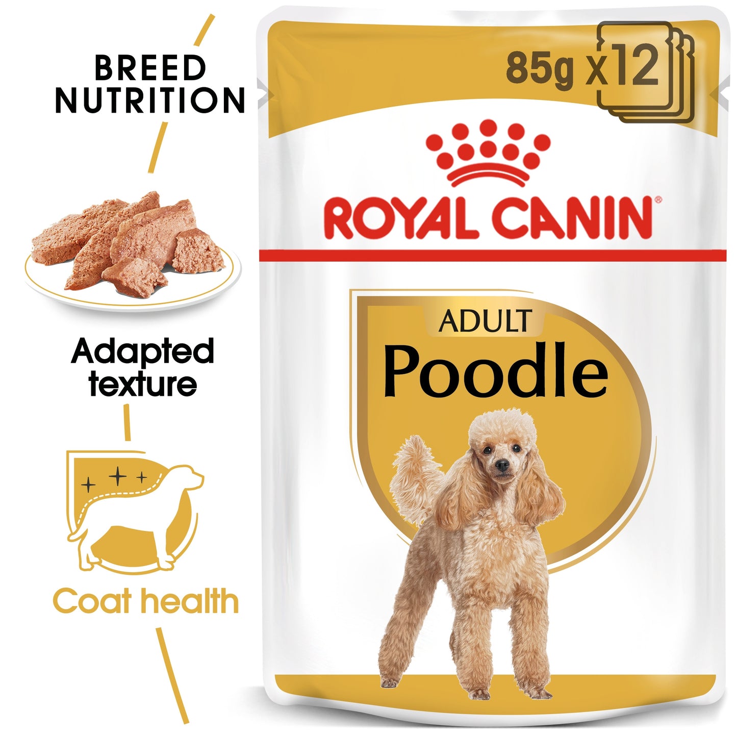 Breed Health Nutrition Poodle Adult Wet Food - 85g