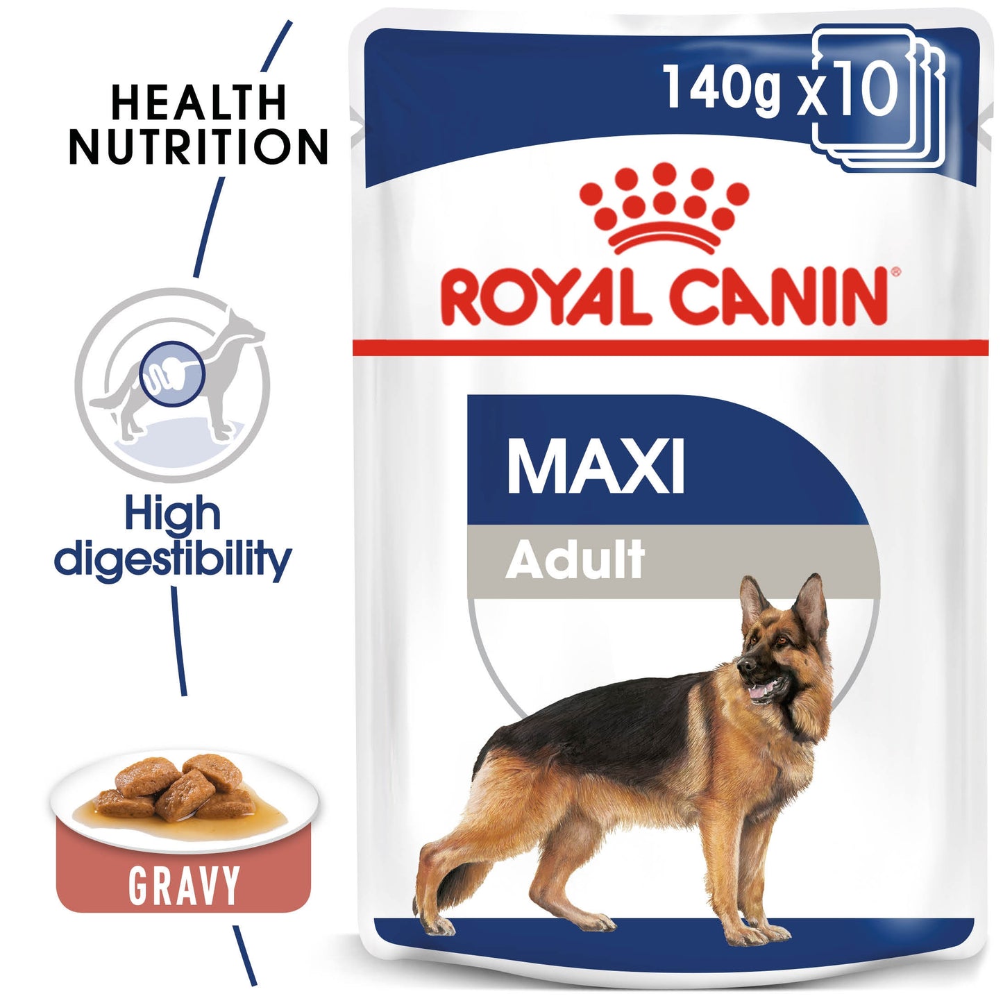 Size Health Nutrition Maxi Adult Wet Food - 140g