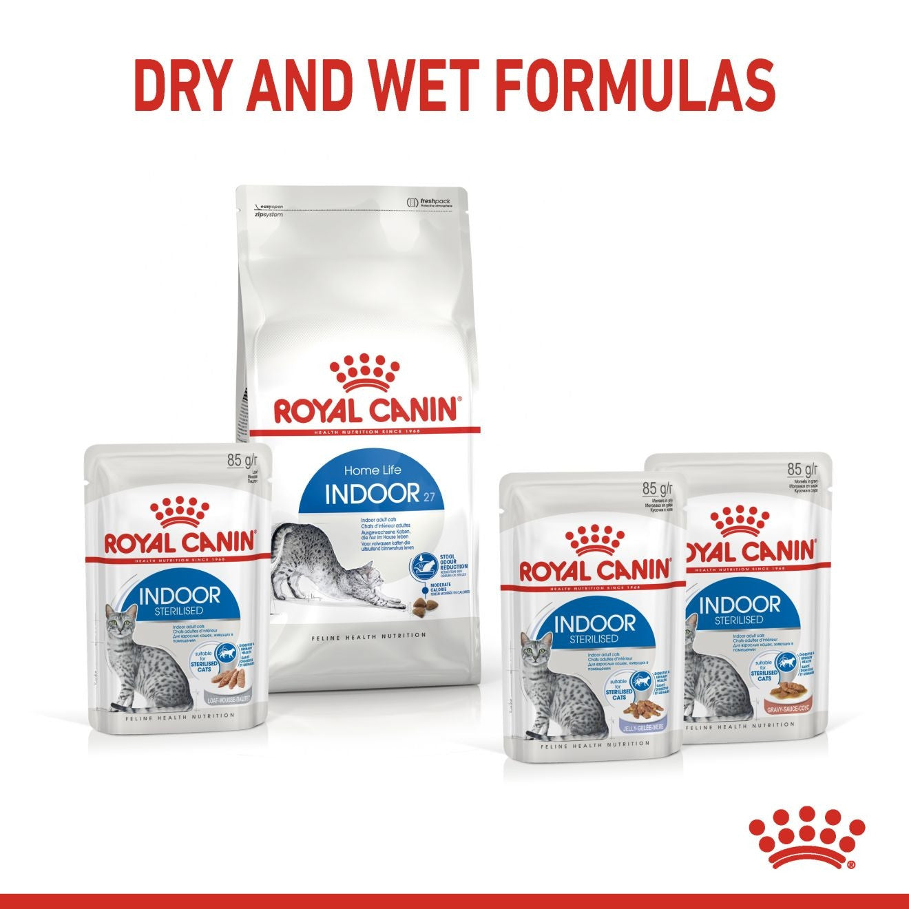Feline Health Nutrition Indoor Jelly Wet Food - 85g