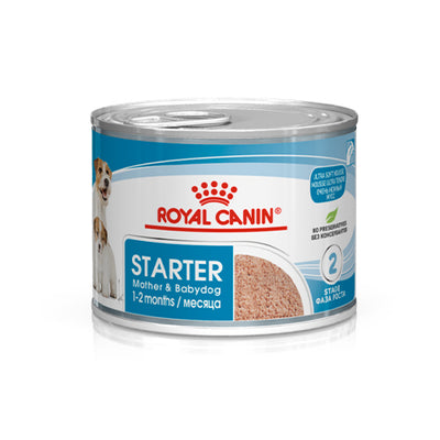 Canine Health Nutrition Starter Mousse Wet Food Can - 195g