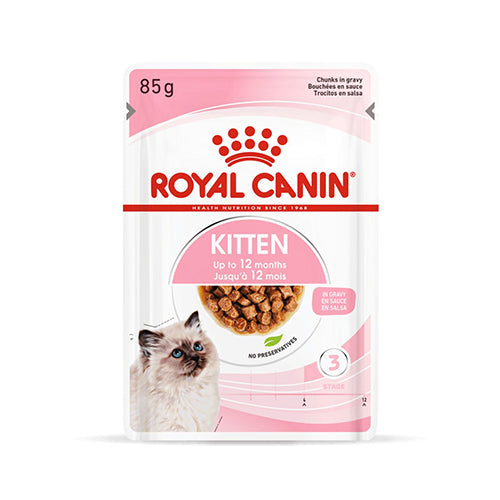 Feline Health Nutrition Kitten Gravy Wet Food - 85g