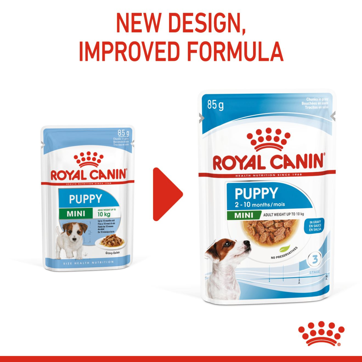Size Health Nutrition Mini Puppy Wet Food - 85g