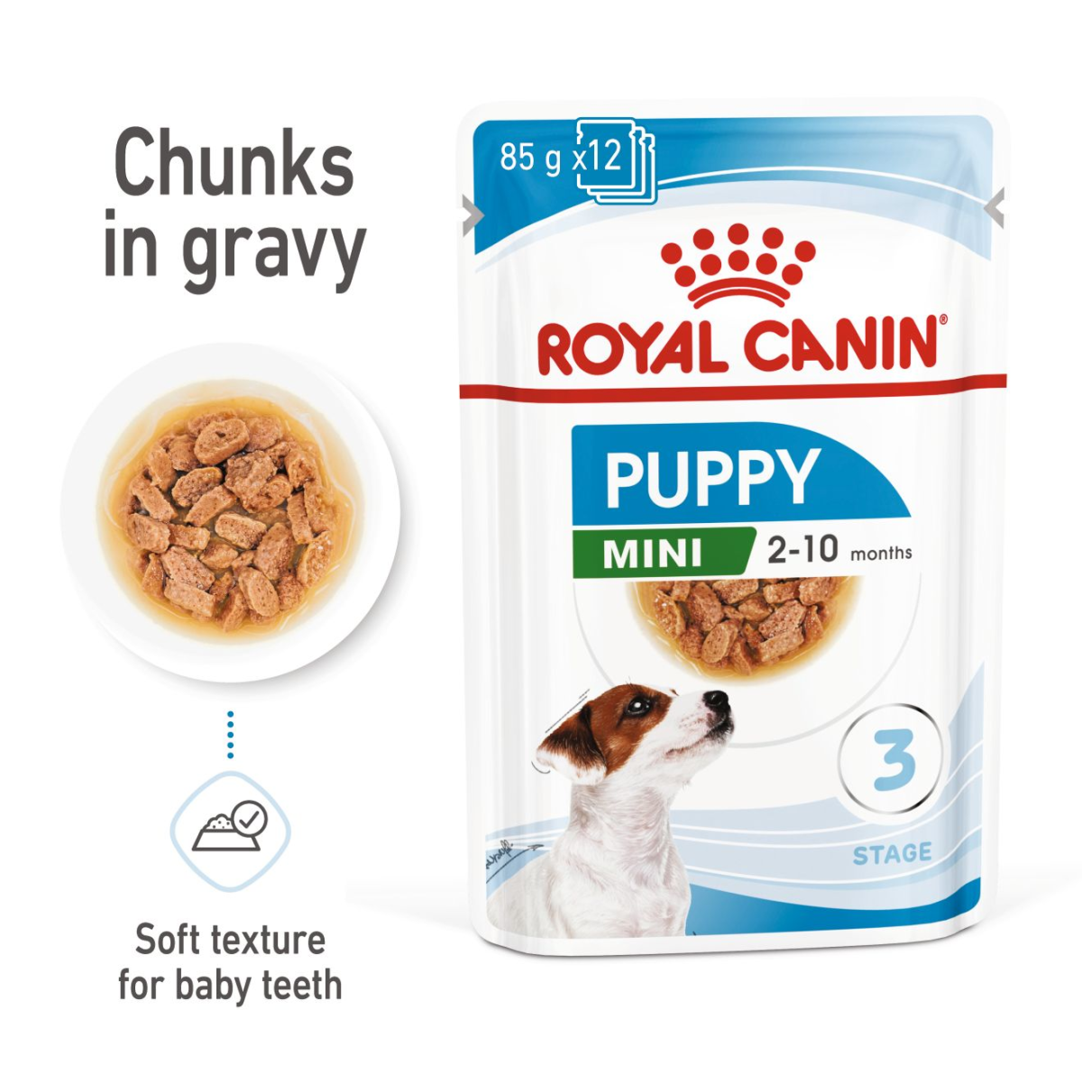Size Health Nutrition Mini Puppy Wet Food - 85g