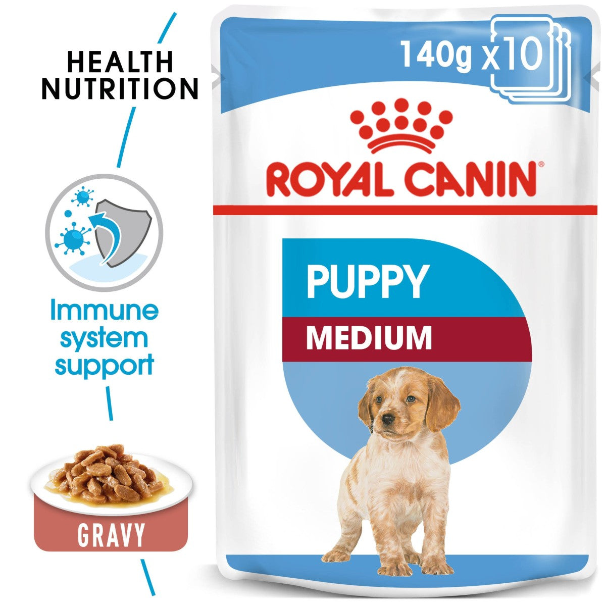 Size Health Nutrition Medium Puppy Wet Food - 140g
