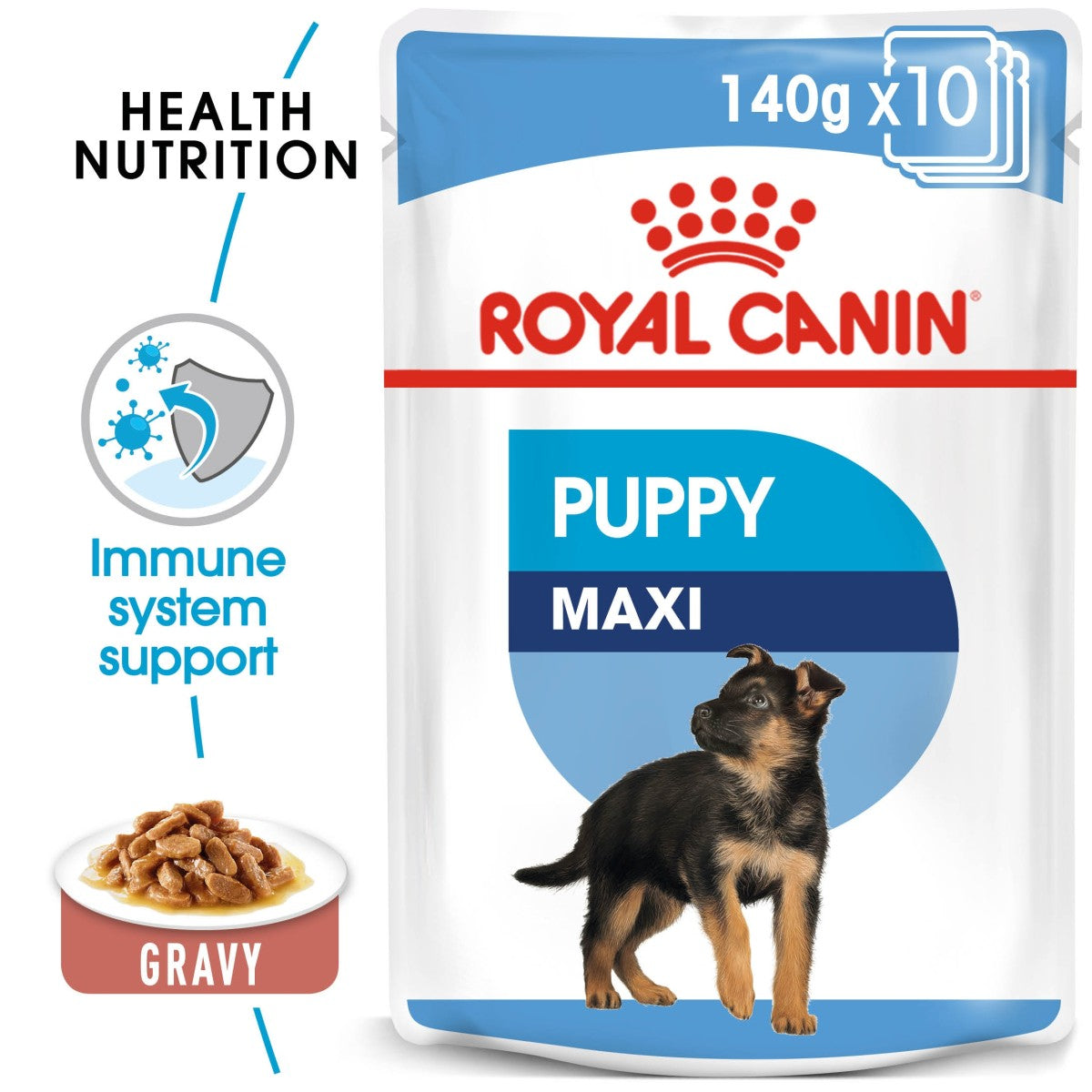 Size Health Nutrition Maxi Puppy Wet Food - 140g