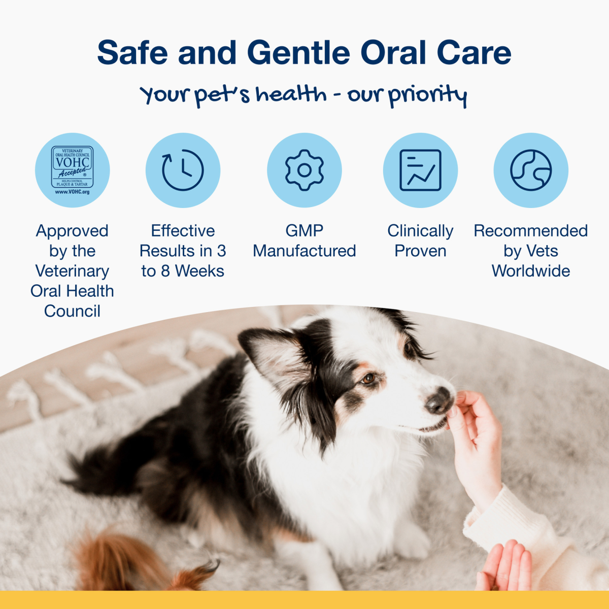 ProDen PlaqueOff Dental Bites for Medium/Large Dogs – Veggie Flavour | 150g