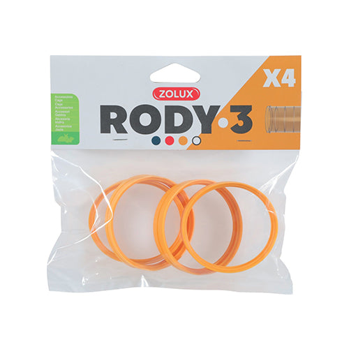 Rody 3 Connector Ring Banana x4 - Yellow
