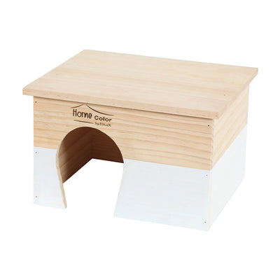 Rectangular Home Color Wooden House - large/White