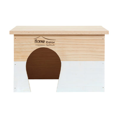 Rectangular Home Color Wooden House - large/White