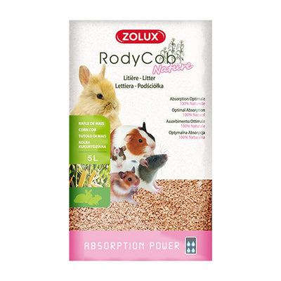 Rodent Litter RodyCob Natural 5 L