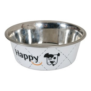 Happy Stainless Steel Dog Bowls