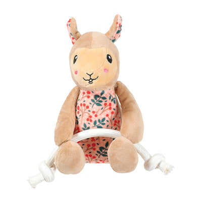 Chiquitos Llama Plush Toy with Rope