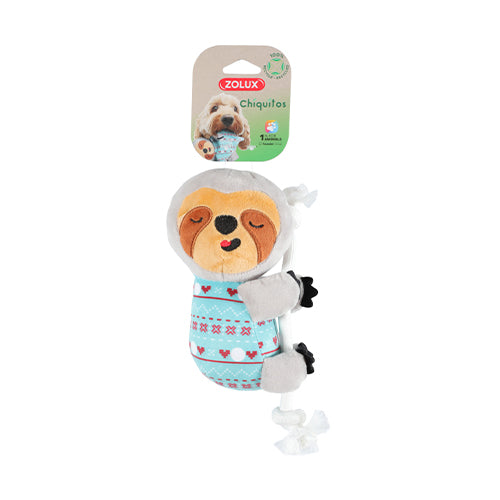 Chiquitos Sloth Plush Toy with Rope