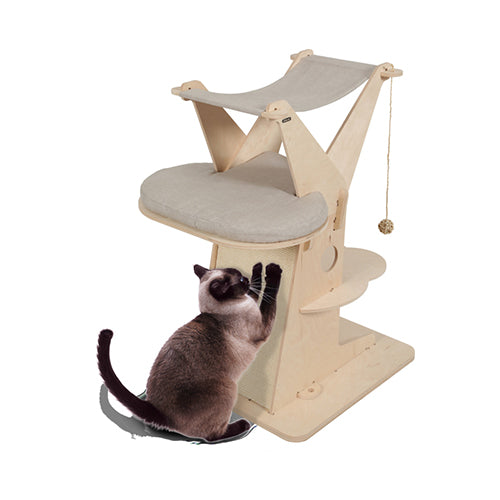 Cat Lodge 5 Cat Tree 90cm FSC