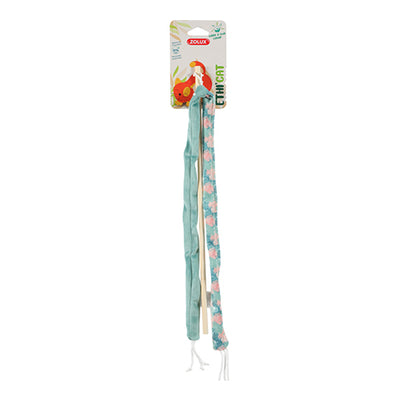 Ethicat Leaf Ribbon Wand Toy
