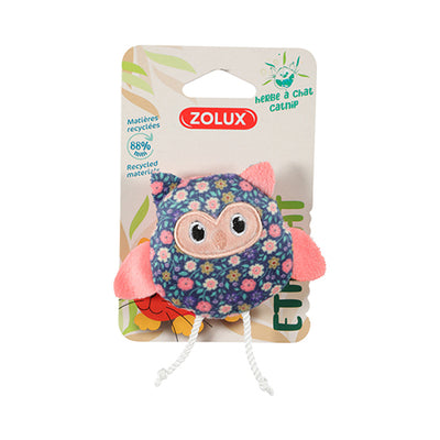 Ethicat Floral Owl Toy