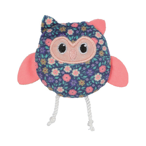 Ethicat Floral Owl Toy