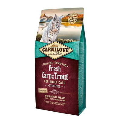Carnilove Fresh Carp & Trout Sterilised for Adult Cats