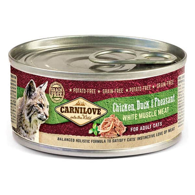 Carnilove WMM Chicken Duck & Pheasant for Cats 100g