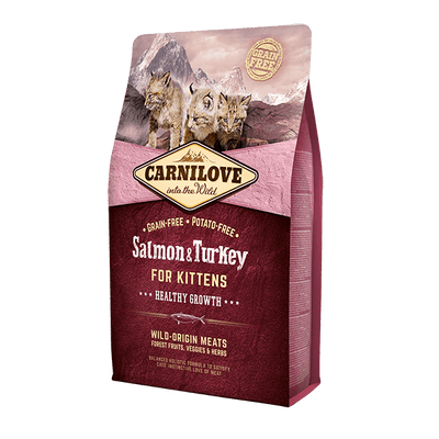 Carnilove Salmon & Turkey for Kittens – Healthy Growth