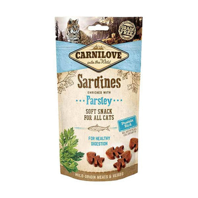 Carnilove Cat Semi Moist Snack Sardine enriched with Parsley 50g