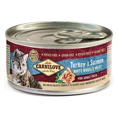 Carnilove WMM Turkey & Salmon for Adult Cats 100g