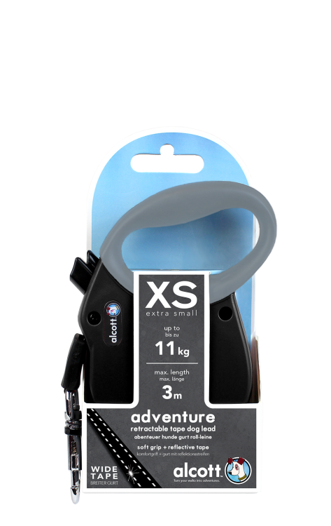 Adventure Retractable Leash, 3 m - Extra-Small