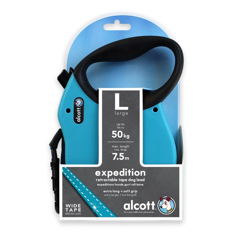 Expedition retractable leash, 7.5 m - Large