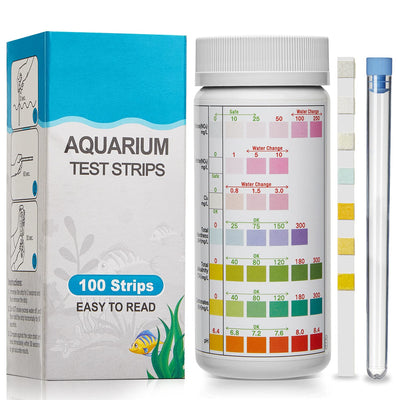 Aquarium chlorine test strips