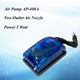 Aquarium Oxygen Air Pump AP 408A With Two Outlet
