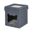 Cat Face Outlet Double Layer Foldable Cat Bed