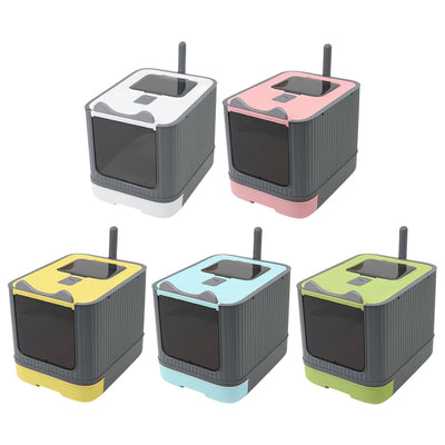 Cat Ear Fully Enclosed Cat Litter Box