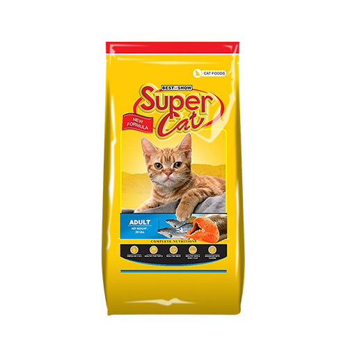 Super Cat Super Premium Dry Food – (Adult Formula) – 20lbs (9.07kg)