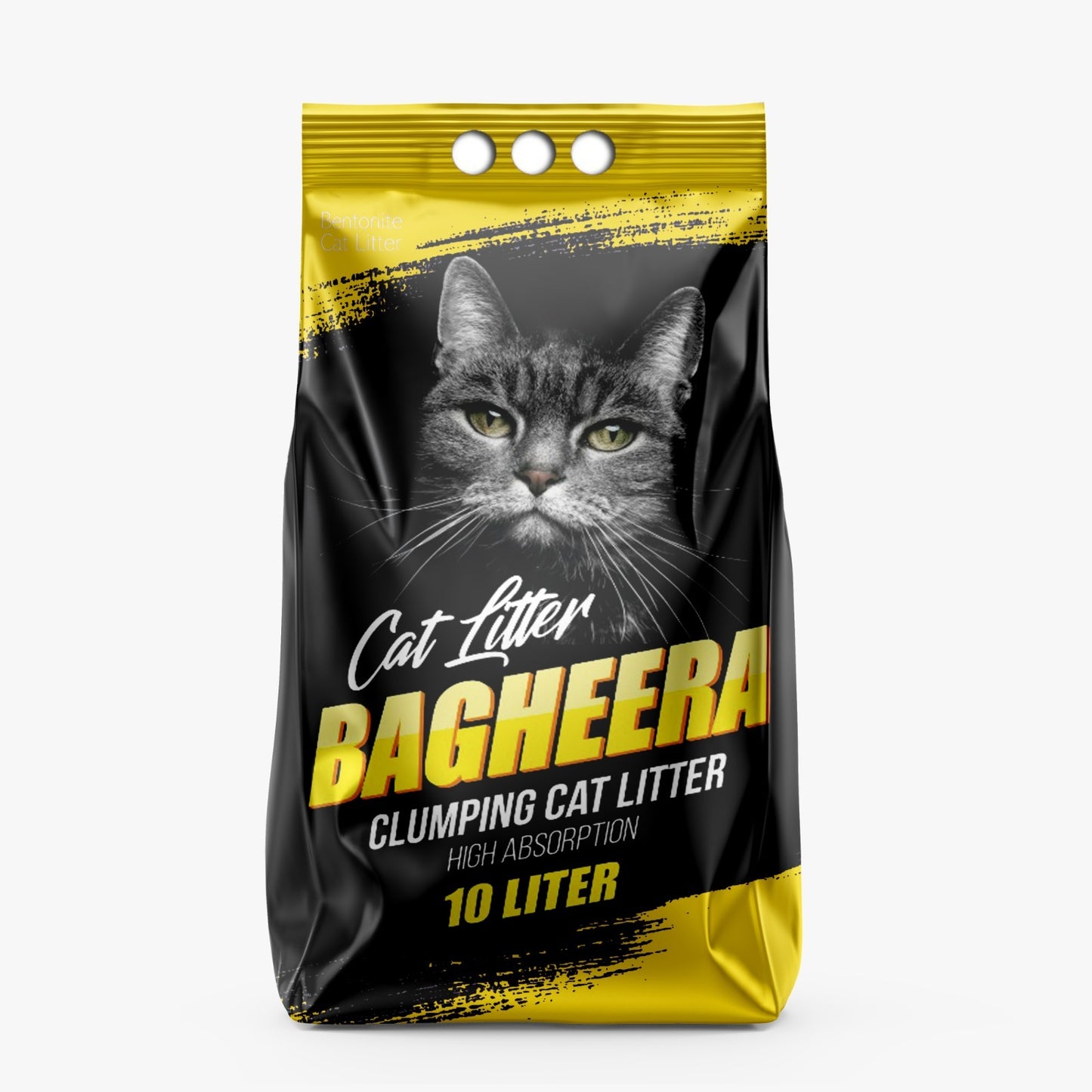 Bagheera Clumping Cat Litter 10L Lemon